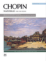 Mazurkas piano sheet music cover